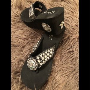 Grazie loaded bling sandals